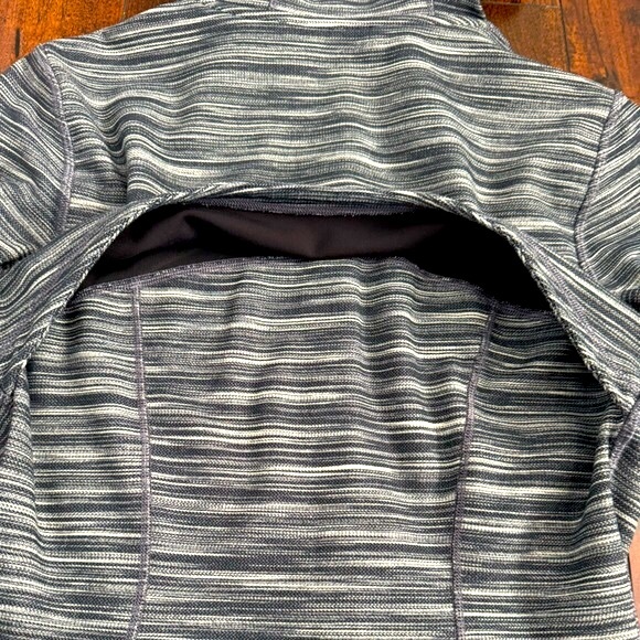 SOLD📌Lululemon Hooded Define Jacket Heathered Black/White/Black - Picture 8 of 15